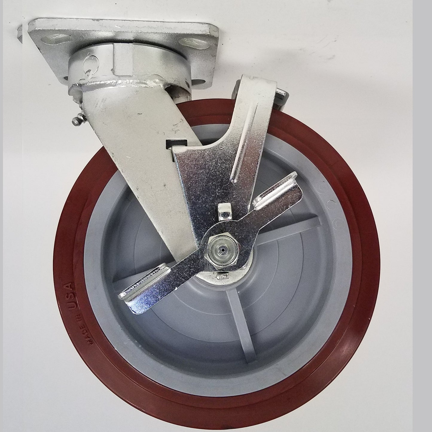 8" x 2" - Plate Mount - Heavy Duty - 6 Series