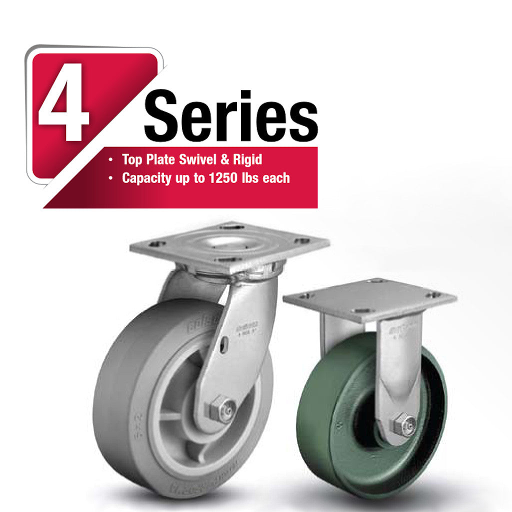 4 Series - Up to 1250lb Capacity – Casters of Oklahoma, Inc.