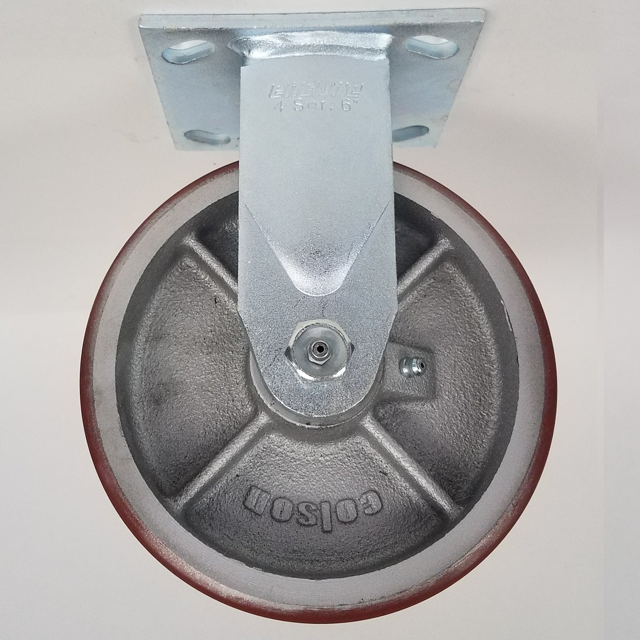 6" x 2" Plate Mount 4 Series Casters of Oklahoma, Inc.