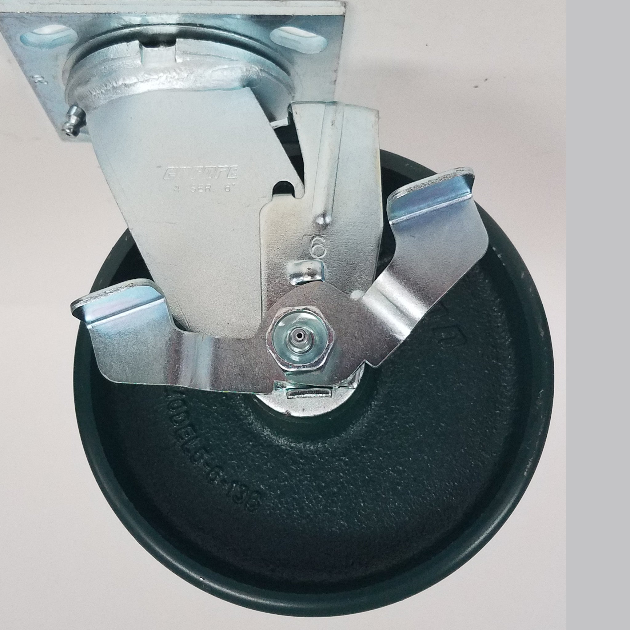 6" x 2" Plate Mount 4 Series Casters of Oklahoma, Inc.