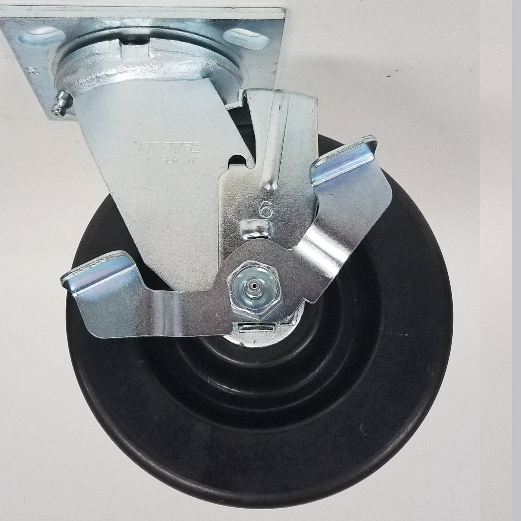 6" x 2" Plate Mount 4 Series Casters of Oklahoma, Inc.