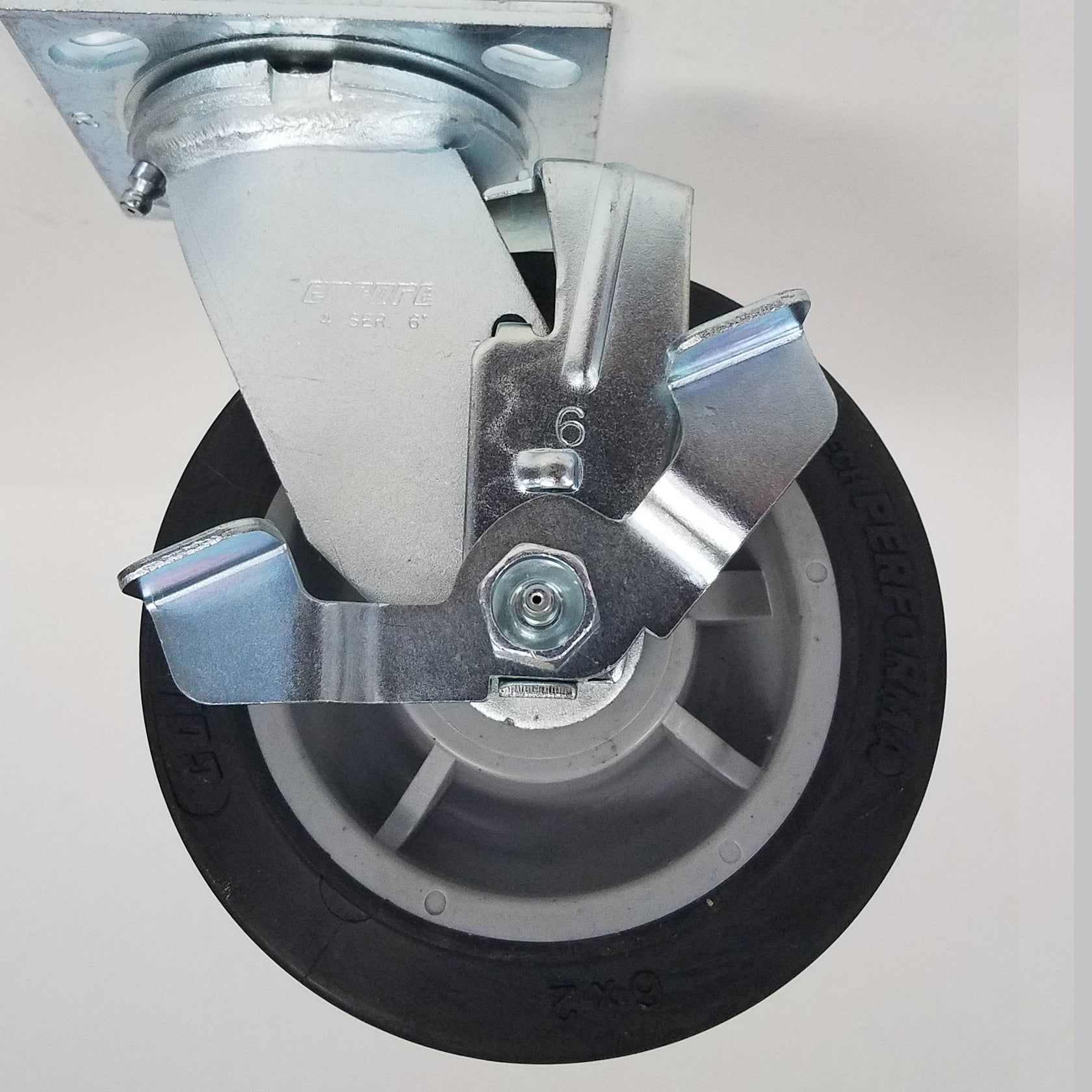 6" x 2" Plate Mount 4 Series Casters of Oklahoma, Inc.