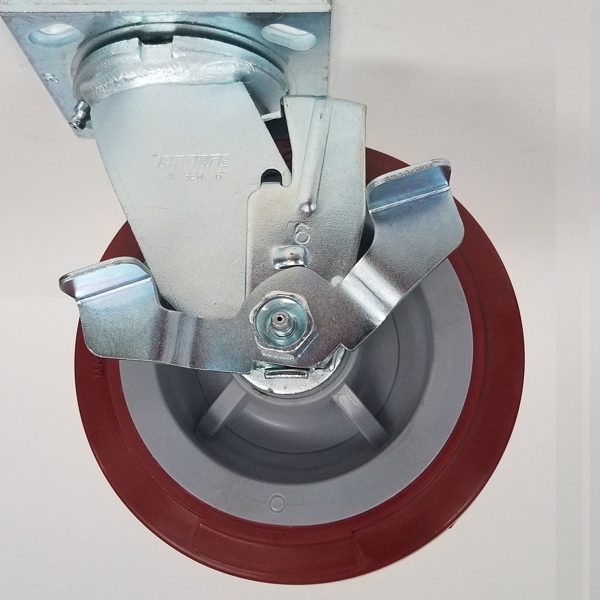 6" x 2" Plate Mount 4 Series Casters of Oklahoma, Inc.